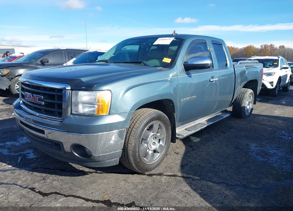 2009 GMC SIERRA 1500 VIN: 1GTEC29J49Z219167