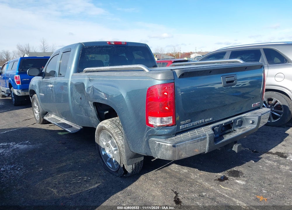 2009 GMC SIERRA 1500 VIN: 1GTEC29J49Z219167