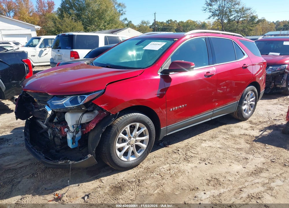 2018 CHEVROLET EQUINOX LT VIN: 3GNAXSEV6JL110563