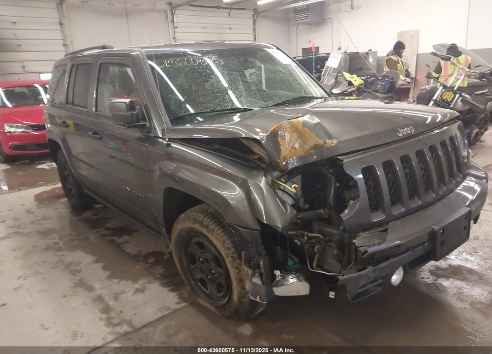 2016 JEEP PATRIOT SPORT VIN: 1C4NJRBB0GD674612