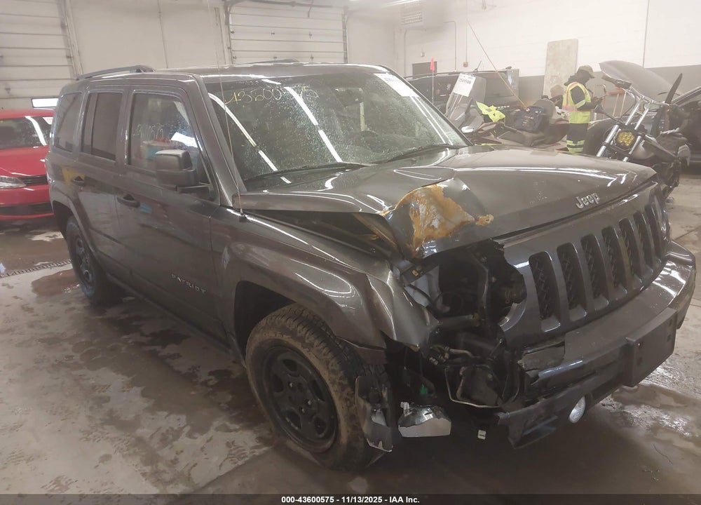 2016 JEEP PATRIOT SPORT VIN: 1C4NJRBB0GD674612