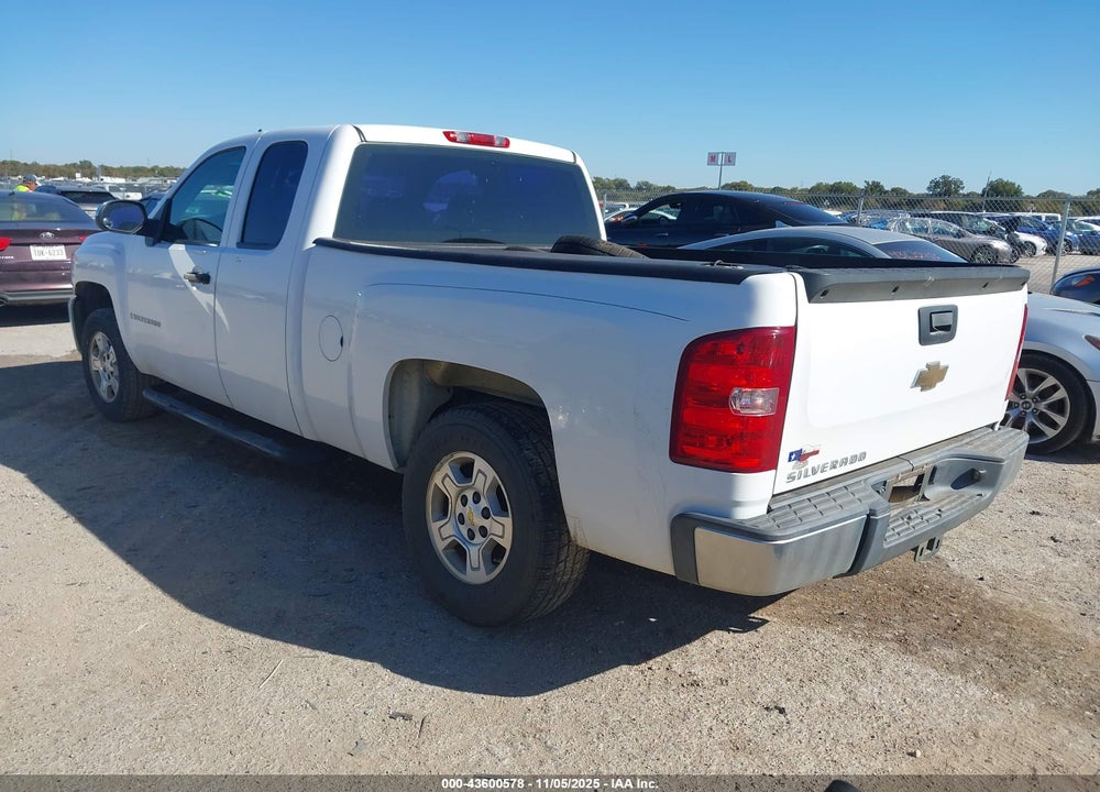 2007 CHEVROLET SILVERADO 1500 WORK TRUCK VIN: 1GCEC19X87Z608230