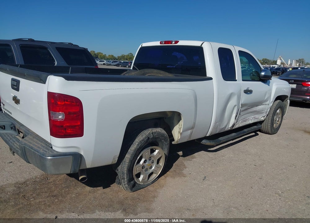 2007 CHEVROLET SILVERADO 1500 WORK TRUCK VIN: 1GCEC19X87Z608230