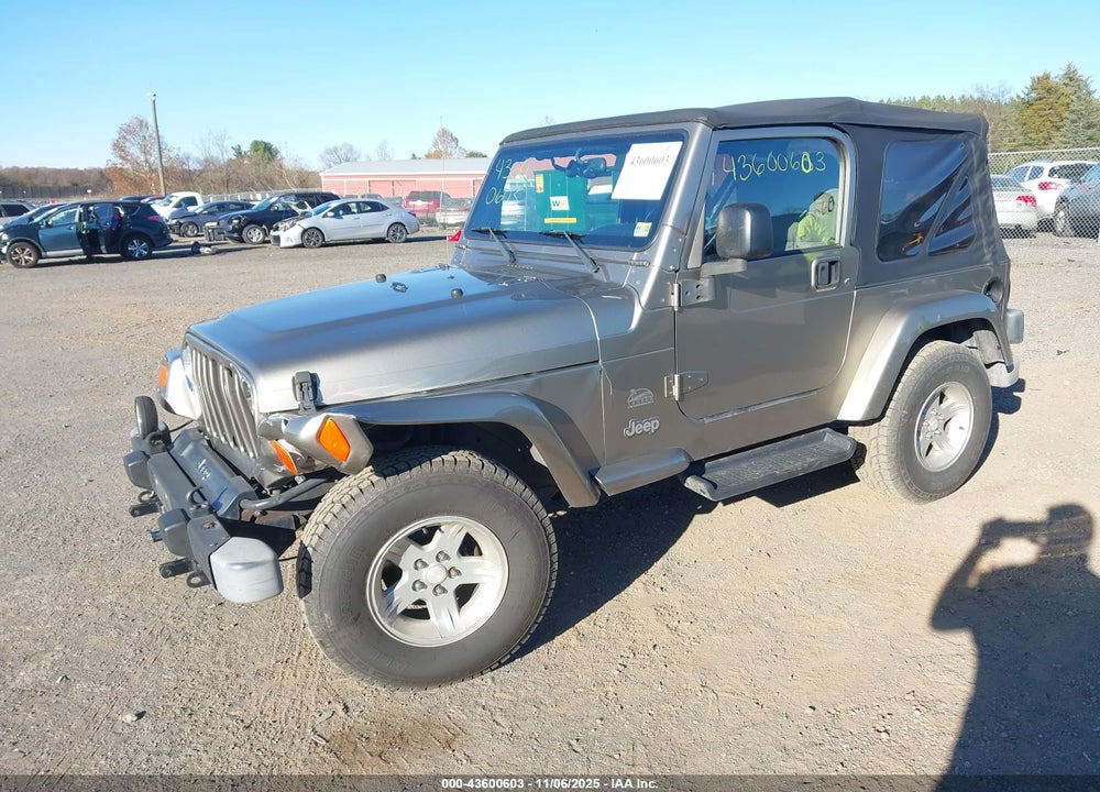 2004 JEEP WRANGLER SAHARA VIN: 1J4FA59S84P749824