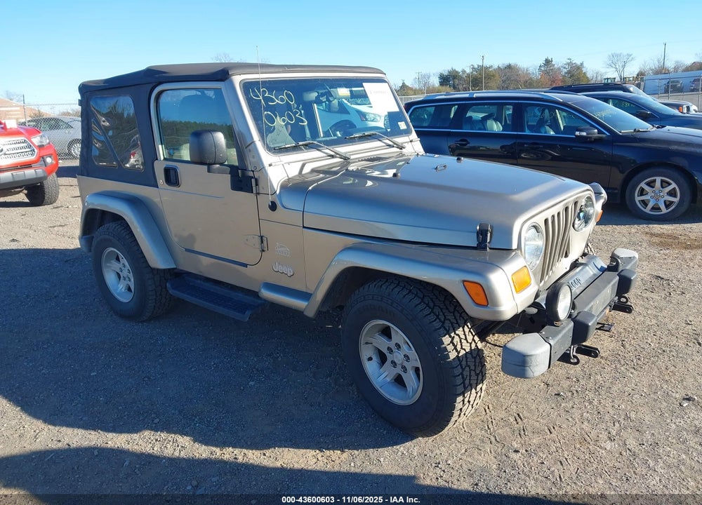 2004 JEEP WRANGLER SAHARA VIN: 1J4FA59S84P749824