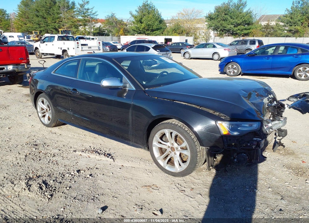 2013 AUDI S5 3.0T PREMIUM PLUS VIN: WAUGGAFR1DA030515