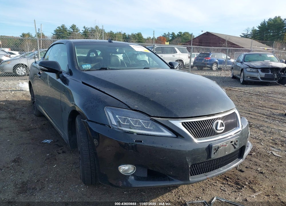 2010 LEXUS IS 250C VIN: JTHFF2C29A2509574