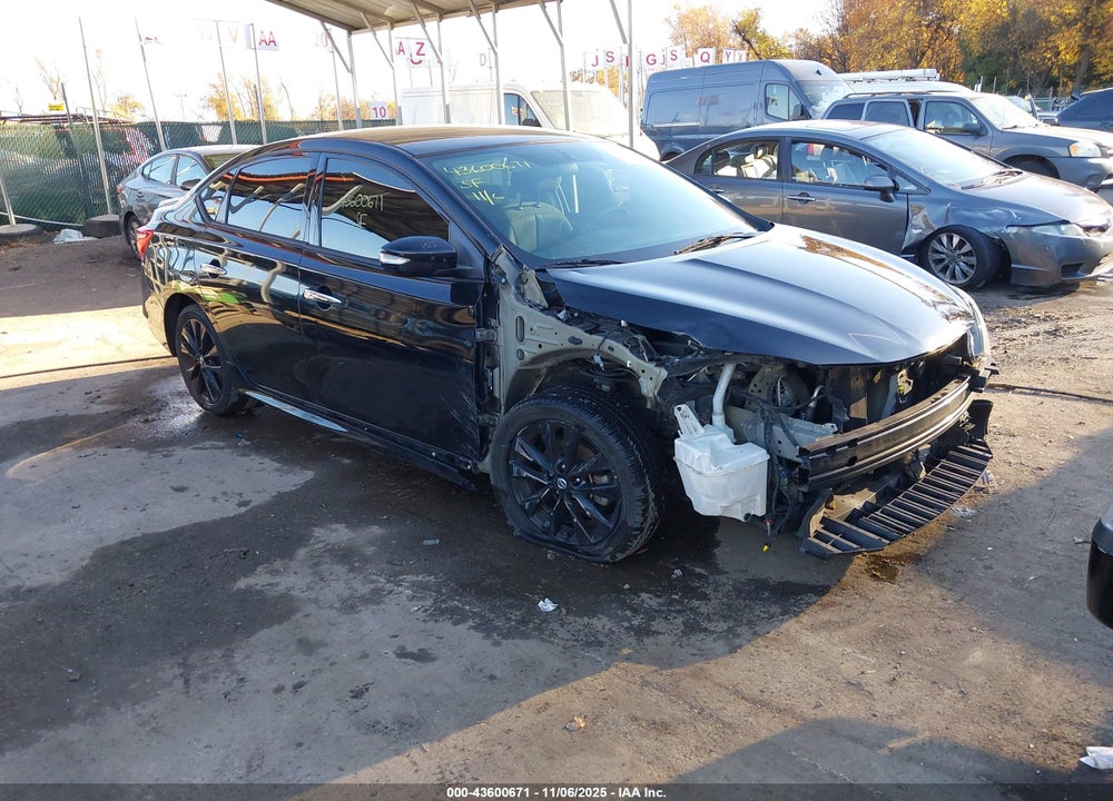2018 NISSAN SENTRA SR VIN: 3N1AB7AP1JY279133