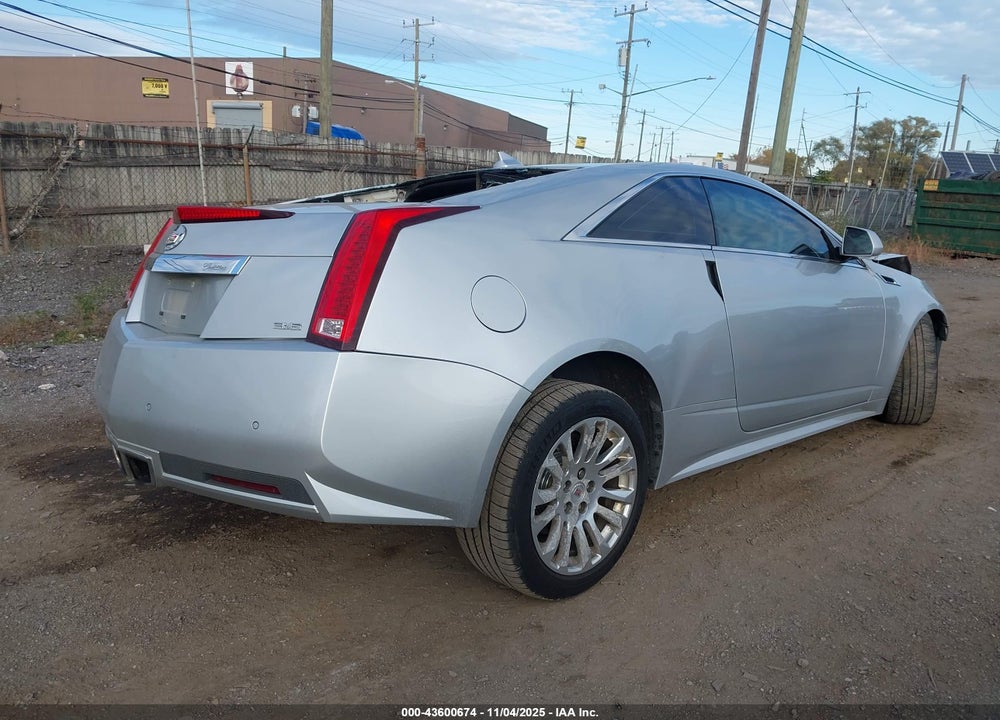 2011 CADILLAC CTS PERFORMANCE VIN: 1G6DL1ED1B0110765