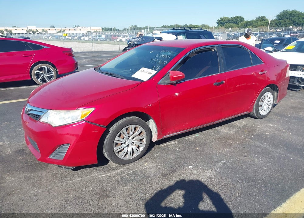 2012 TOYOTA CAMRY LE VIN: 4T4BF1FK0CR179760