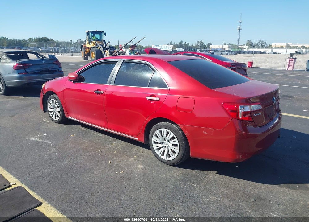 2012 TOYOTA CAMRY LE VIN: 4T4BF1FK0CR179760
