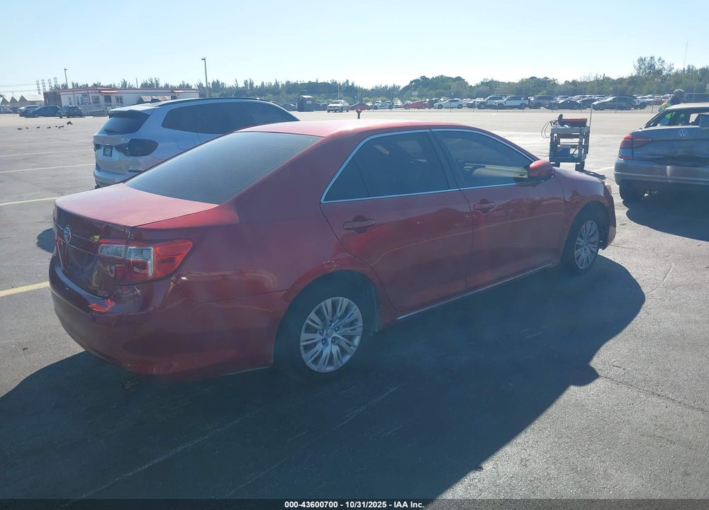 2012 TOYOTA CAMRY LE VIN: 4T4BF1FK0CR179760
