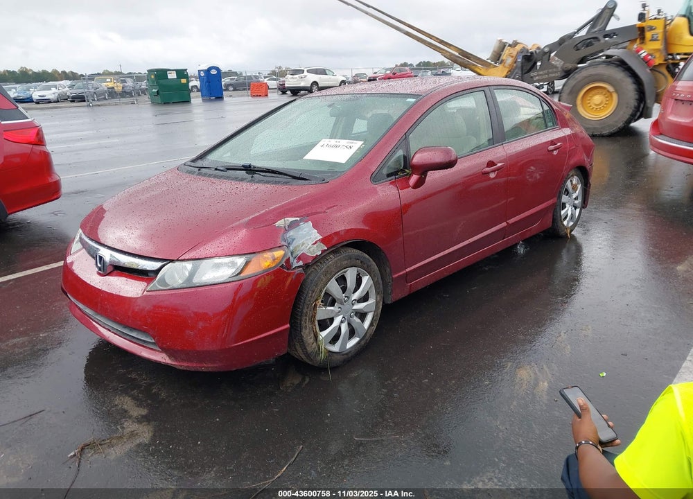 2008 HONDA CIVIC VIN: 1HGFA16578L073765