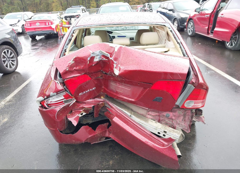 2008 HONDA CIVIC VIN: 1HGFA16578L073765