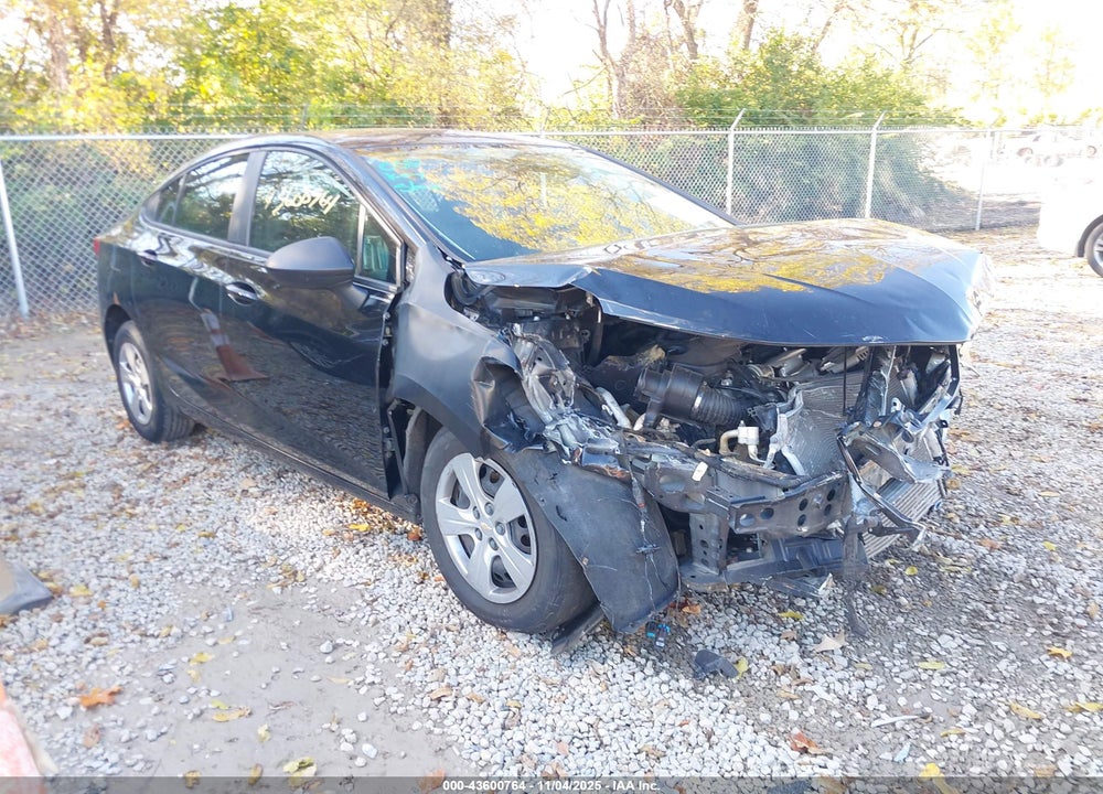 2018 CHEVROLET CRUZE LS MANUAL VIN: 1G1BB5SM0J7112993