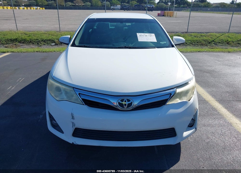 2012 TOYOTA CAMRY LE VIN: 4T1BF1FK1CU568451