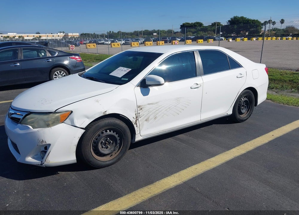 2012 TOYOTA CAMRY LE VIN: 4T1BF1FK1CU568451