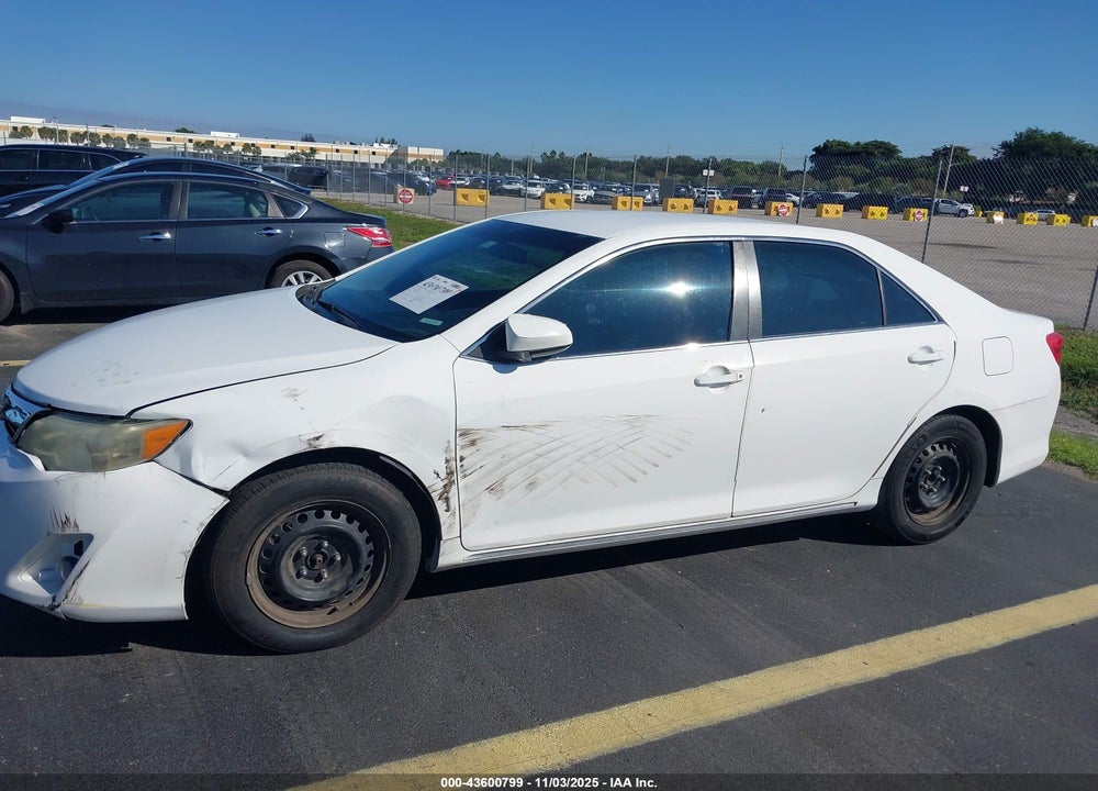 2012 TOYOTA CAMRY LE VIN: 4T1BF1FK1CU568451