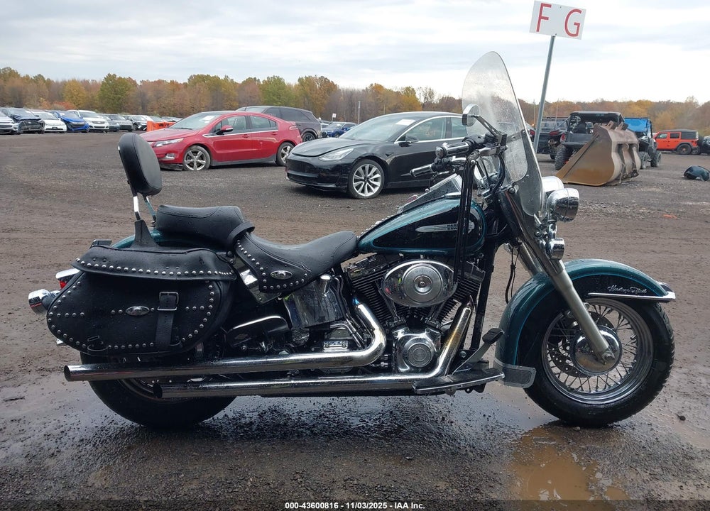 2002 HARLEY-DAVIDSON FLSTC VIN: 1HD1BJY142Y059007