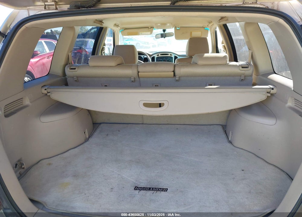 2004 TOYOTA HIGHLANDER V6 VIN: JTEGP21A640003452