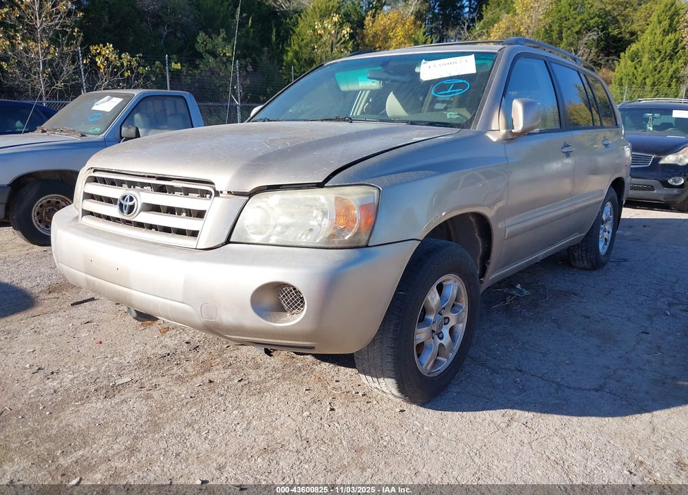 2004 TOYOTA HIGHLANDER V6 VIN: JTEGP21A640003452