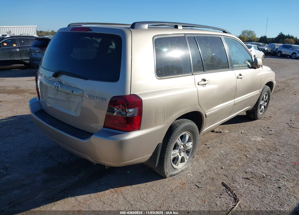 2004 TOYOTA HIGHLANDER V6 VIN: JTEGP21A640003452