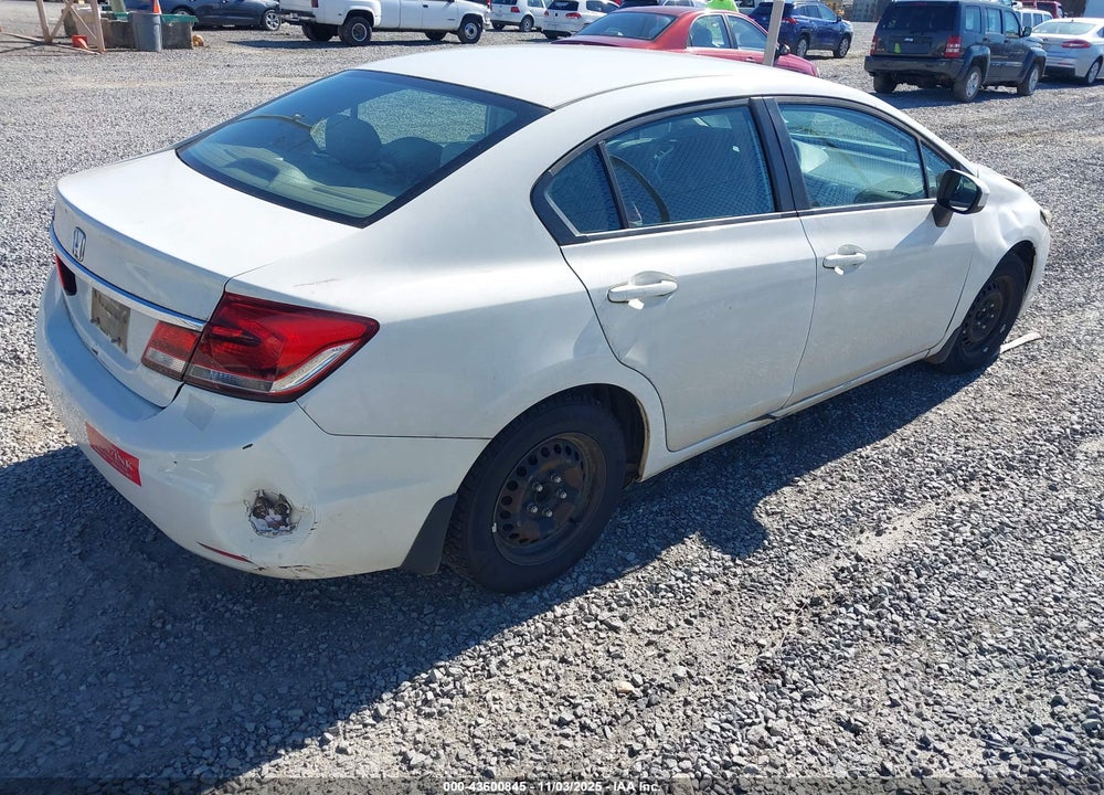 2014 HONDA CIVIC LX VIN: 2HGFB2F51EH552419
