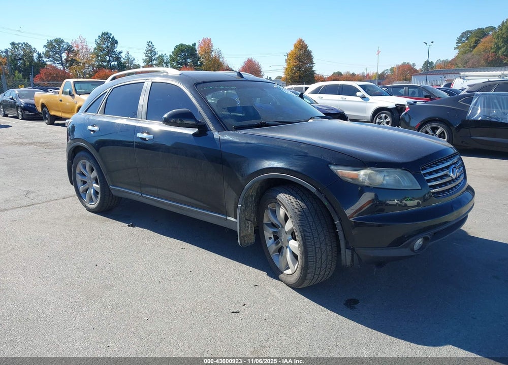 2005 INFINITI FX35 VIN: JNRAS08U85X107253