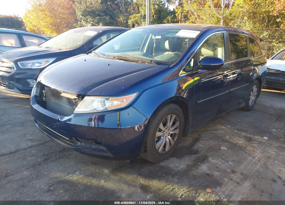 2016 HONDA ODYSSEY EX-L VIN: 5FNRL5H6XGB132134