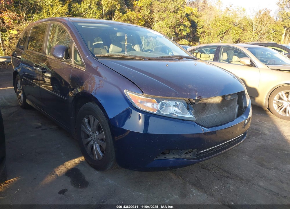 2016 HONDA ODYSSEY EX-L VIN: 5FNRL5H6XGB132134