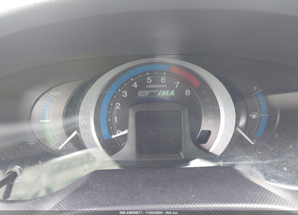 2010 HONDA INSIGHT EX VIN: JHMZE2H7XAS031038