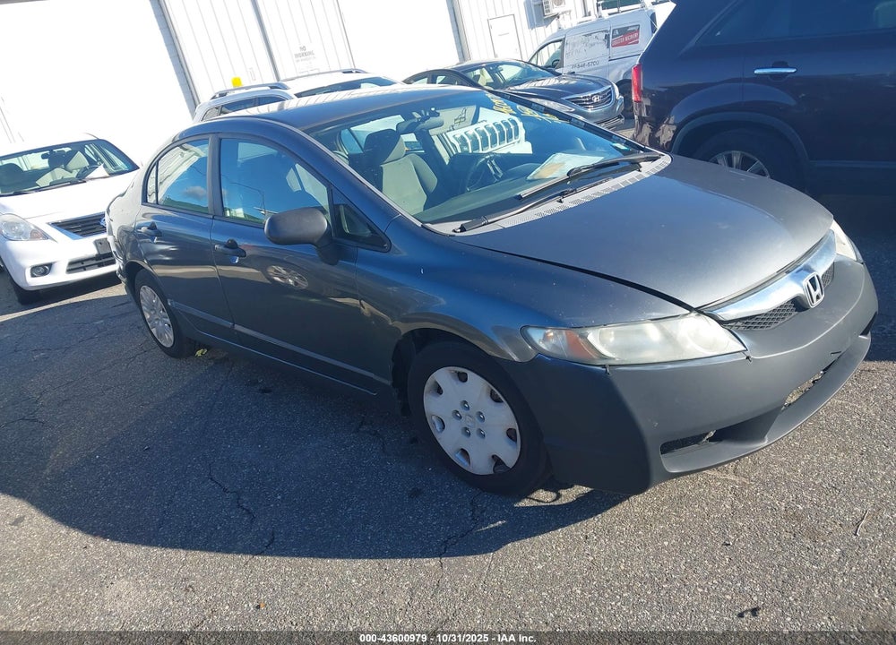 2009 HONDA CIVIC VP VIN: 1HGFA15369L011792