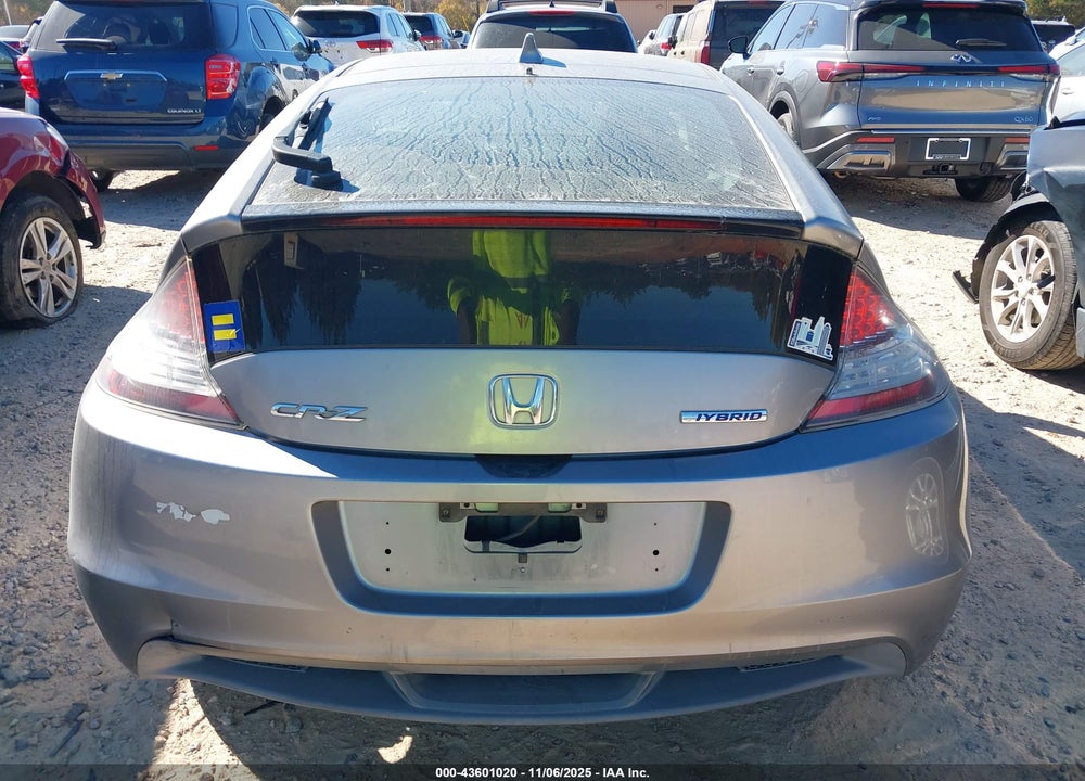 2011 HONDA CR-Z EX VIN: JHMZF1D67BS011657