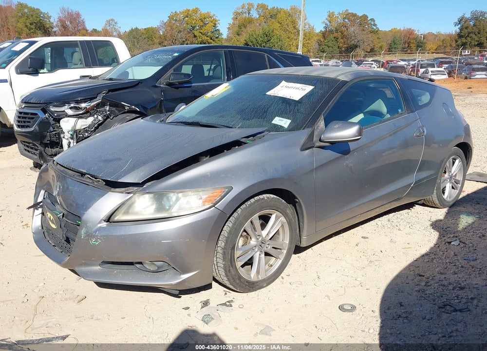2011 HONDA CR-Z EX VIN: JHMZF1D67BS011657