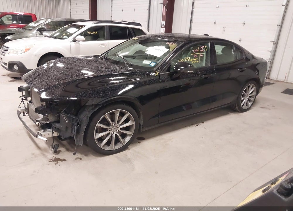 2019 VOLVO S60 MOMENTUM VIN: 7JRA22TK7KG004078
