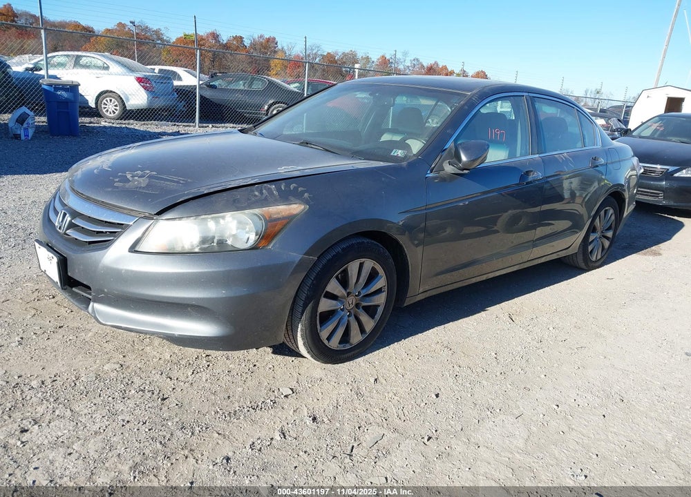 2012 HONDA ACCORD VIN: 1HGCP2F87CA068927