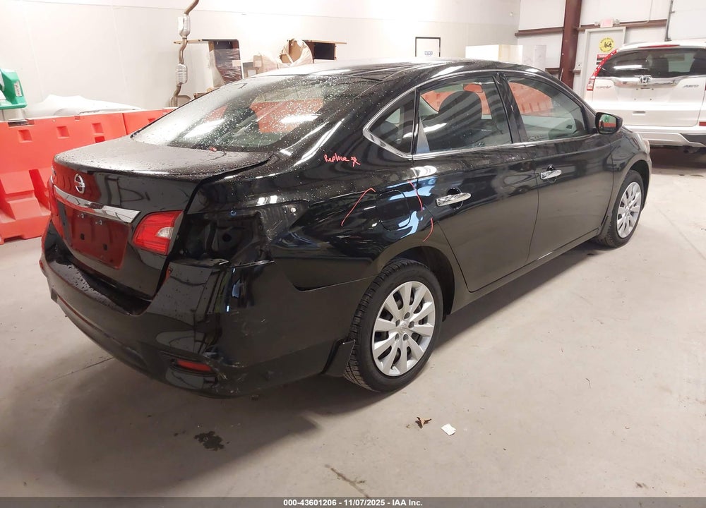 2019 NISSAN SENTRA S VIN: 3N1AB7AP7KY455930