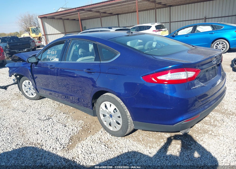 2013 FORD FUSION VIN: 3FA6P0G74DR377404