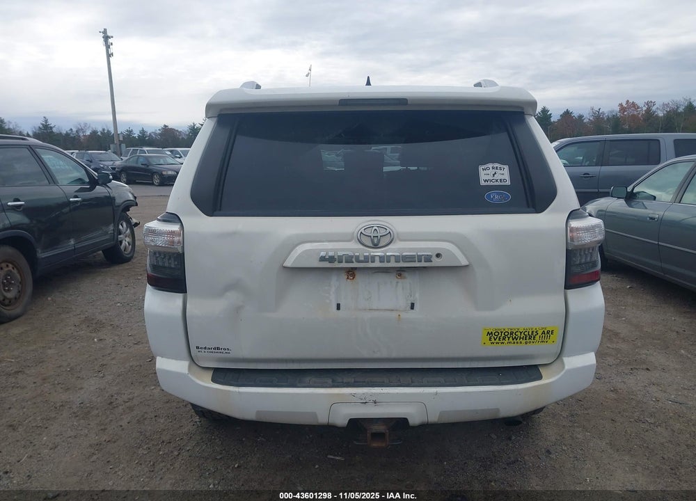 2015 TOYOTA 4RUNNER VIN: JTEBU5JR0F5224786