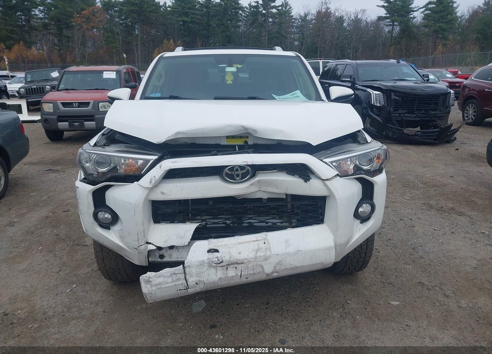 2015 TOYOTA 4RUNNER VIN: JTEBU5JR0F5224786