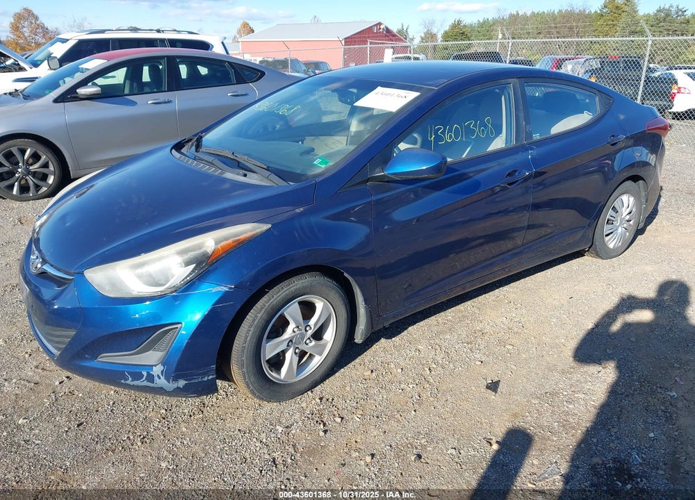 2016 HYUNDAI ELANTRA SE VIN: 5NPDH4AE7GH761388