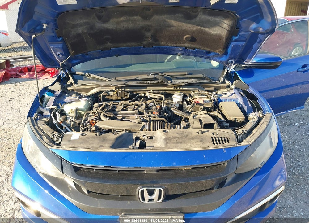 2019 HONDA CIVIC EX VIN: 19XFC1F38KE002470