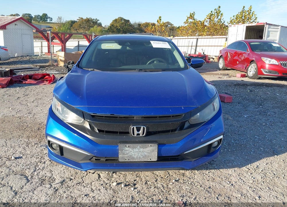 2019 HONDA CIVIC EX VIN: 19XFC1F38KE002470