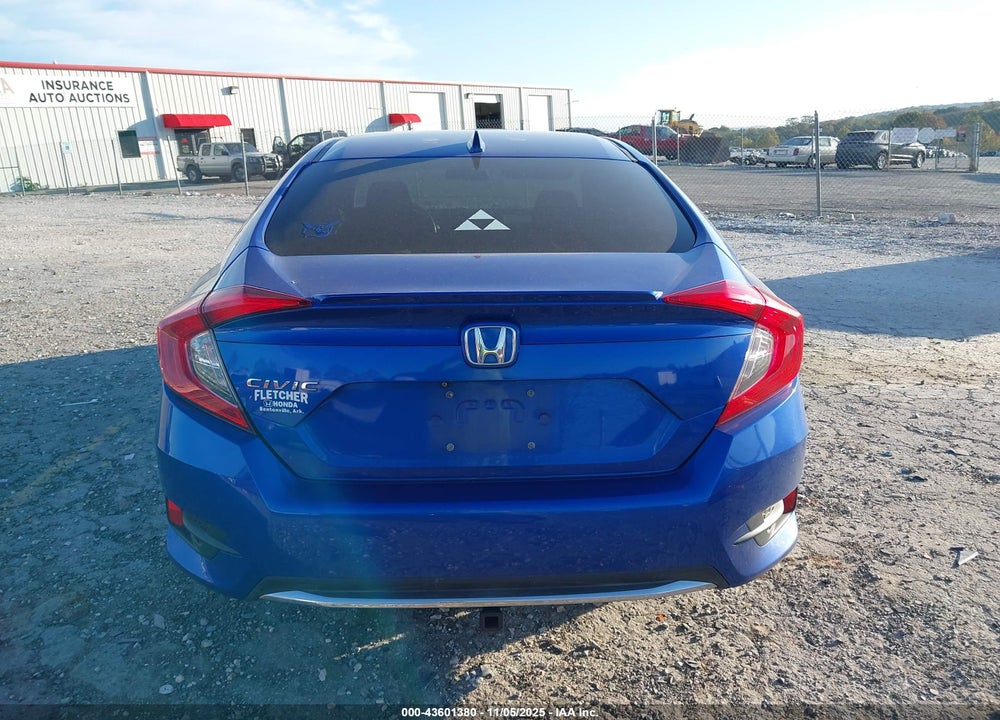 2019 HONDA CIVIC EX VIN: 19XFC1F38KE002470