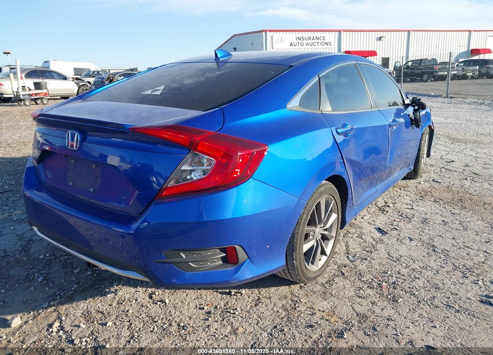 2019 HONDA CIVIC EX VIN: 19XFC1F38KE002470