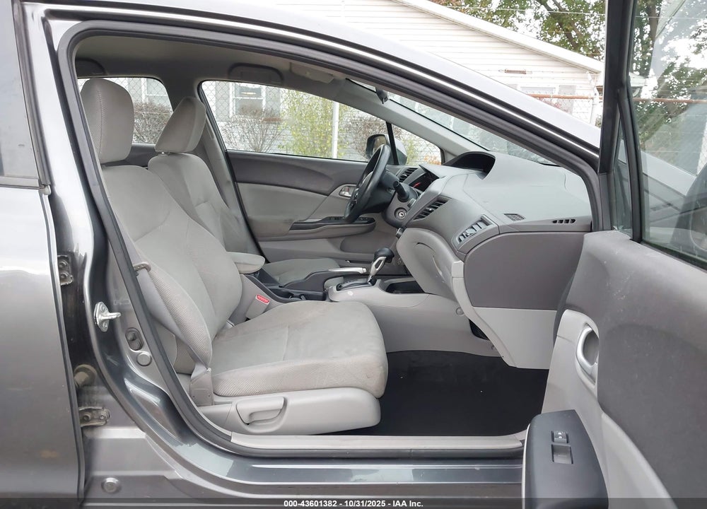 2012 HONDA CIVIC LX VIN: 19XFB2F58CE024867