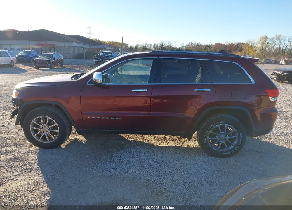 2016 JEEP GRAND CHEROKEE VIN: 1C4RJFBGXGC305306