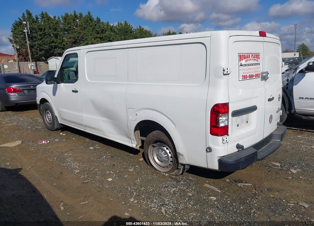 2019 NISSAN NV CARGO NV1500 S V6 VIN: 1N6BF0KM1KN802860