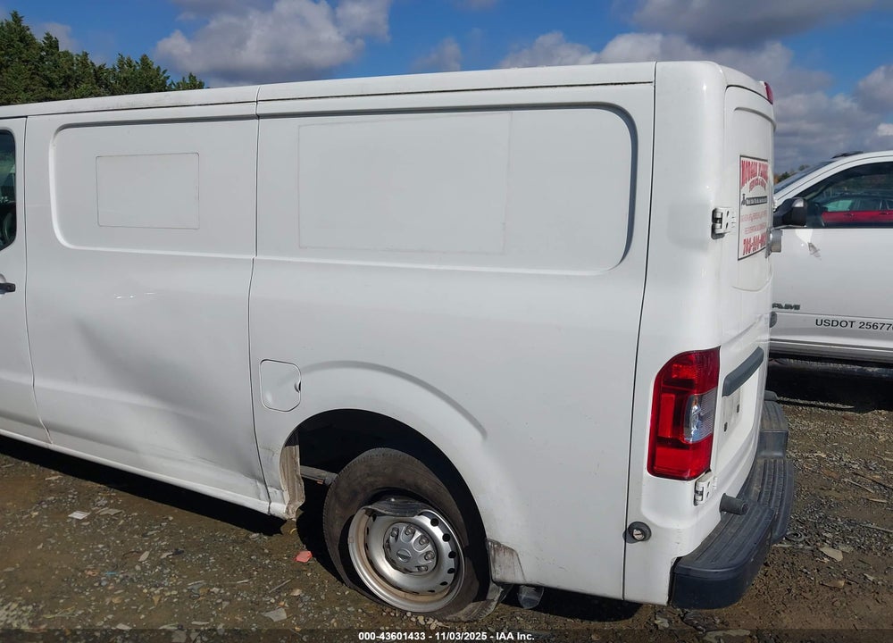 2019 NISSAN NV CARGO NV1500 S V6 VIN: 1N6BF0KM1KN802860
