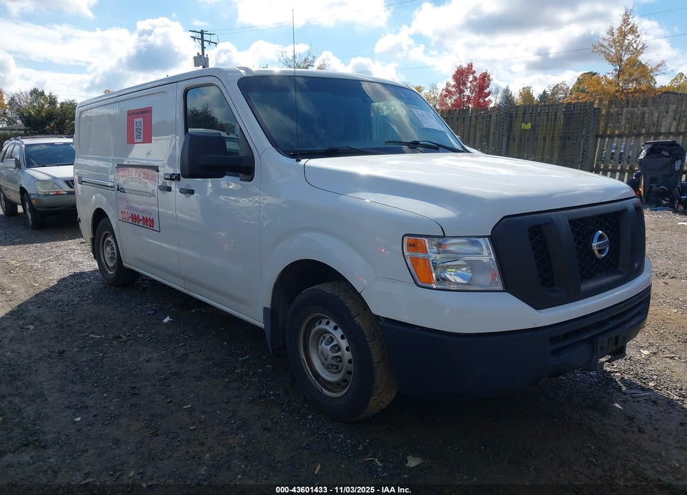 2019 NISSAN NV CARGO NV1500 S V6 VIN: 1N6BF0KM1KN802860